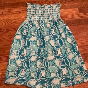 Lily Pulitzer strapless dress